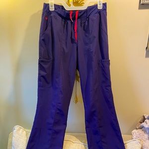 Med Couture purple scrub pants medium